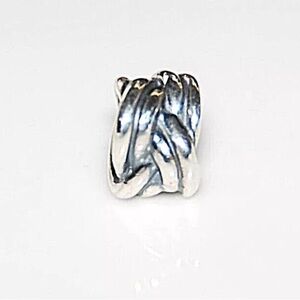 925 Sterling Silver Pandora Twisted Knot Bead Charm
